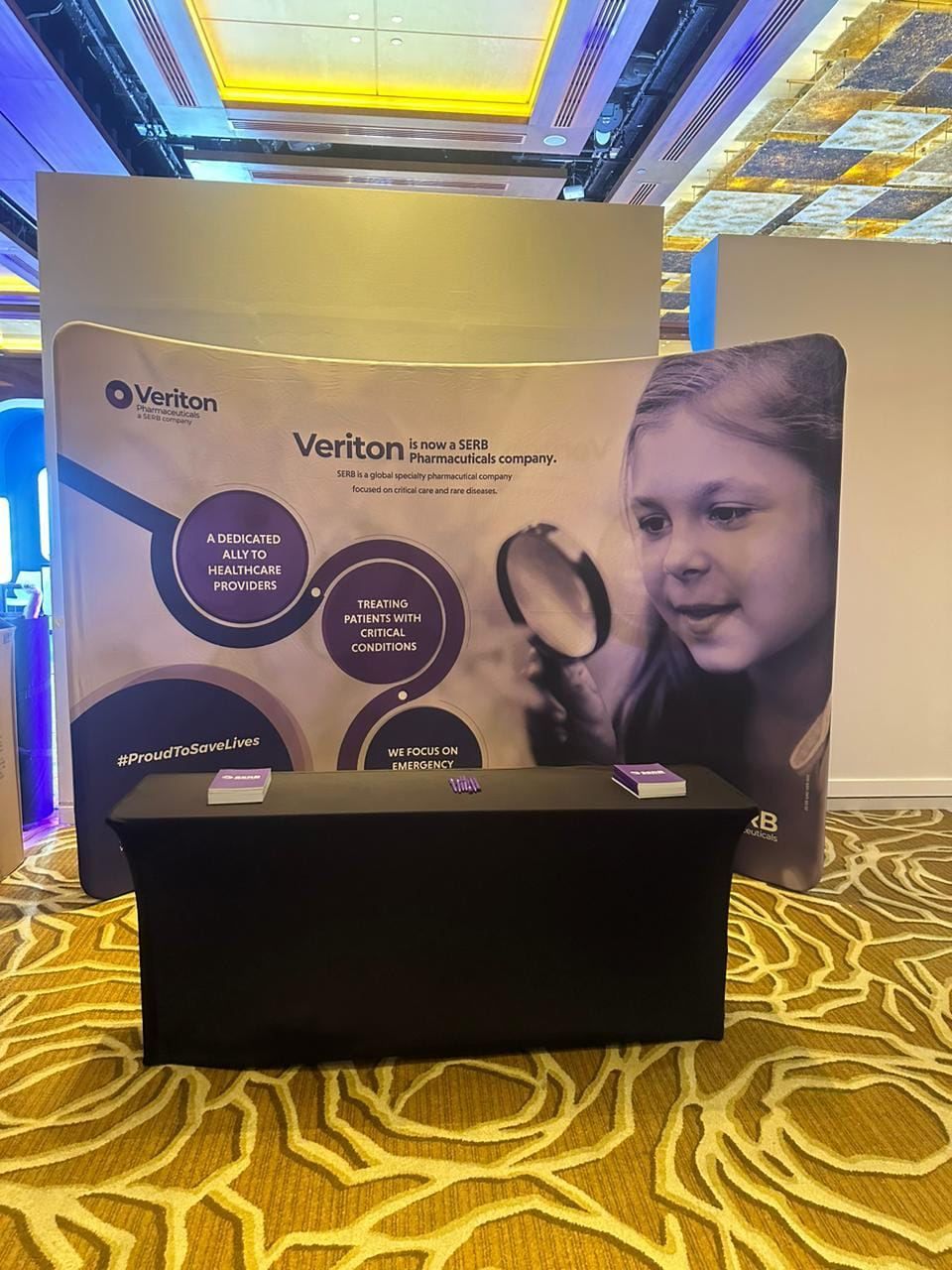 Exhibition trade show stand built by Bayan Branding in Dubai